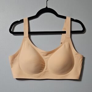 Seramera Seamless Nude Bra With Removable Pads Size XXXL